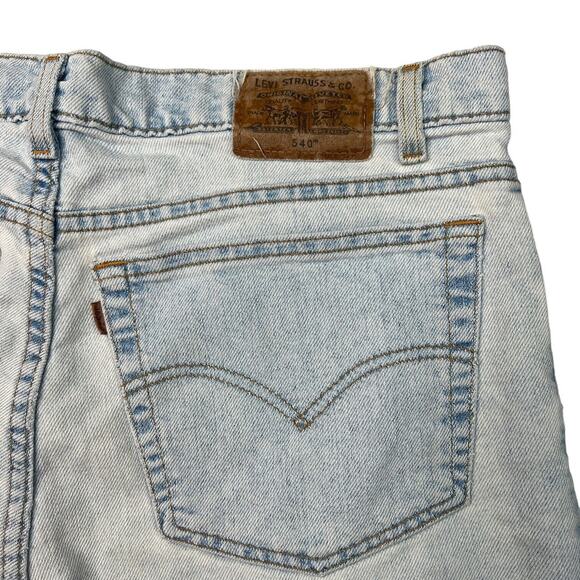 Levi’s VTG 90s 540 Relaxed Fit Jeans Light Wash Bronze Tab Mens 38x28 - Picture 4 of 6